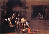 Caravaggio Wall Art - Beheading of Saint John the Baptist